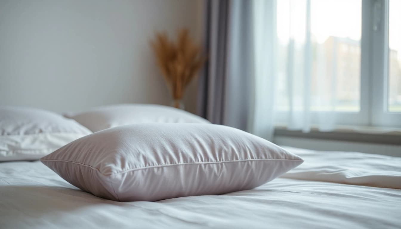 Beruhigendes Akupressurkissen auf einem Bett fördert Entspannung und Wohlbefinden.