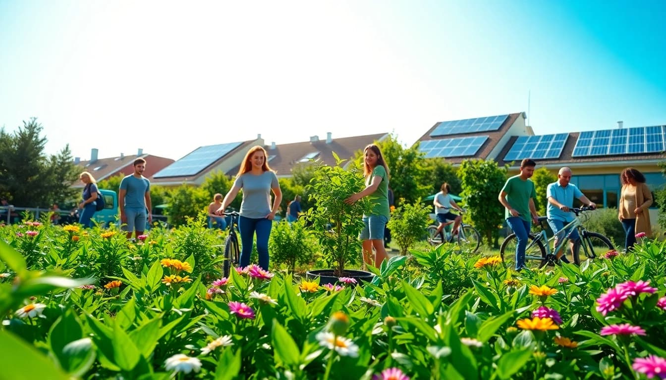 Engage with sustainable living practices showcased on https://www.unsustainablemagazine.com through eco-friendly community activities.