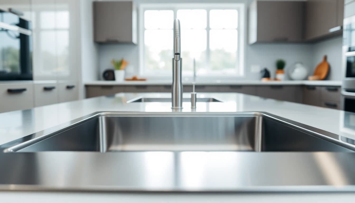 Find a stunning stainless steel kitchen sink near me, perfect for modern kitchens.