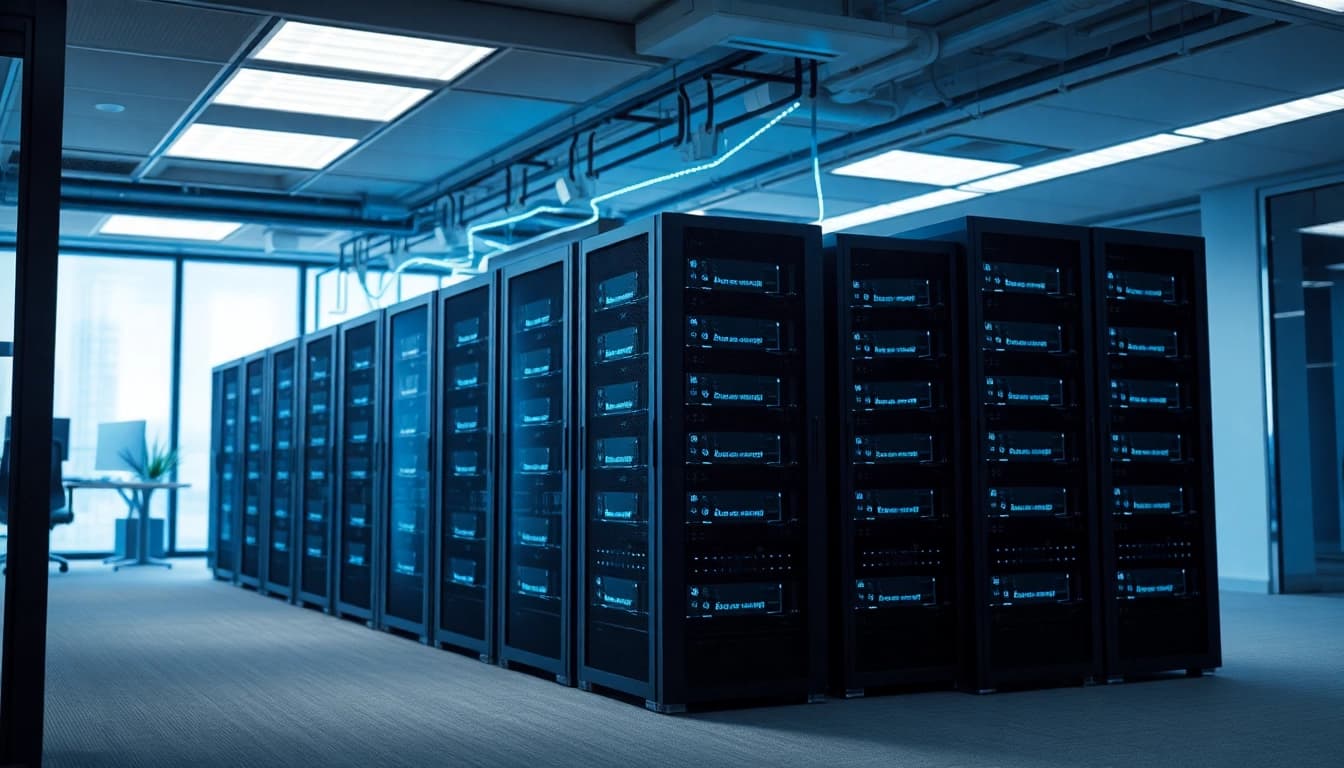 Explorando VMware Private Cloud, ambiente tecnológico con servidores eficaces y modernos.