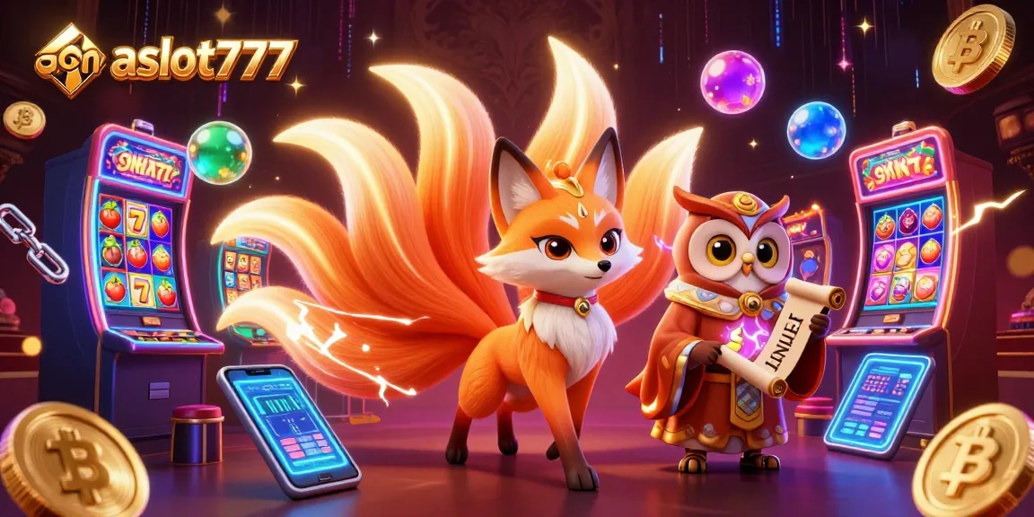 Engage with agen slot777 through vibrant slot machines and colorful characters in a dynamic casino scene.