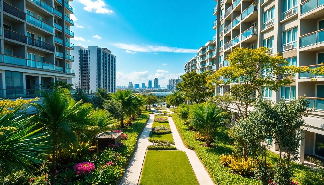 Capture of Tampines St 95 EC displaying a vibrant residential complex amidst lush greenery and urban scenery.