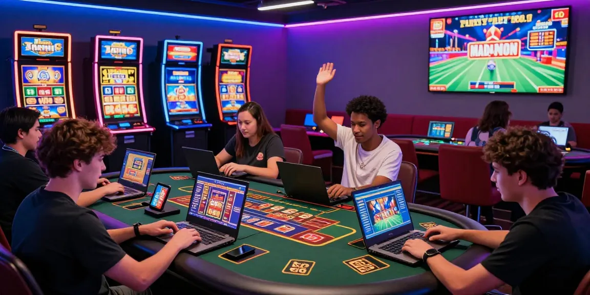 Exciting dynamic online casino gaming scene featuring players engaged on trang chủ shbet with vibrant games and promotions.