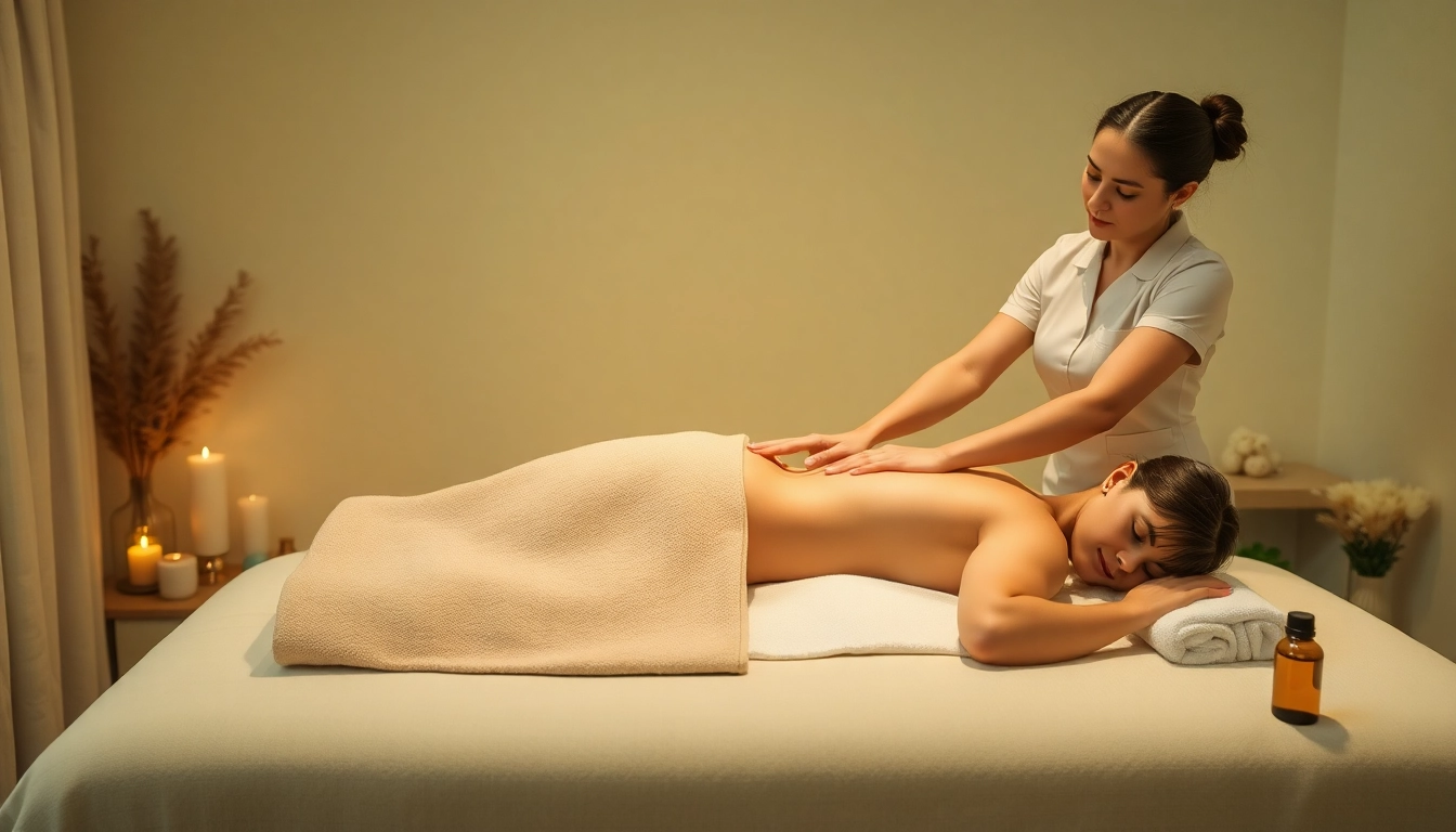 Experience 출장안마 in a tranquil setting with a skilled therapist providing a soothing massage.