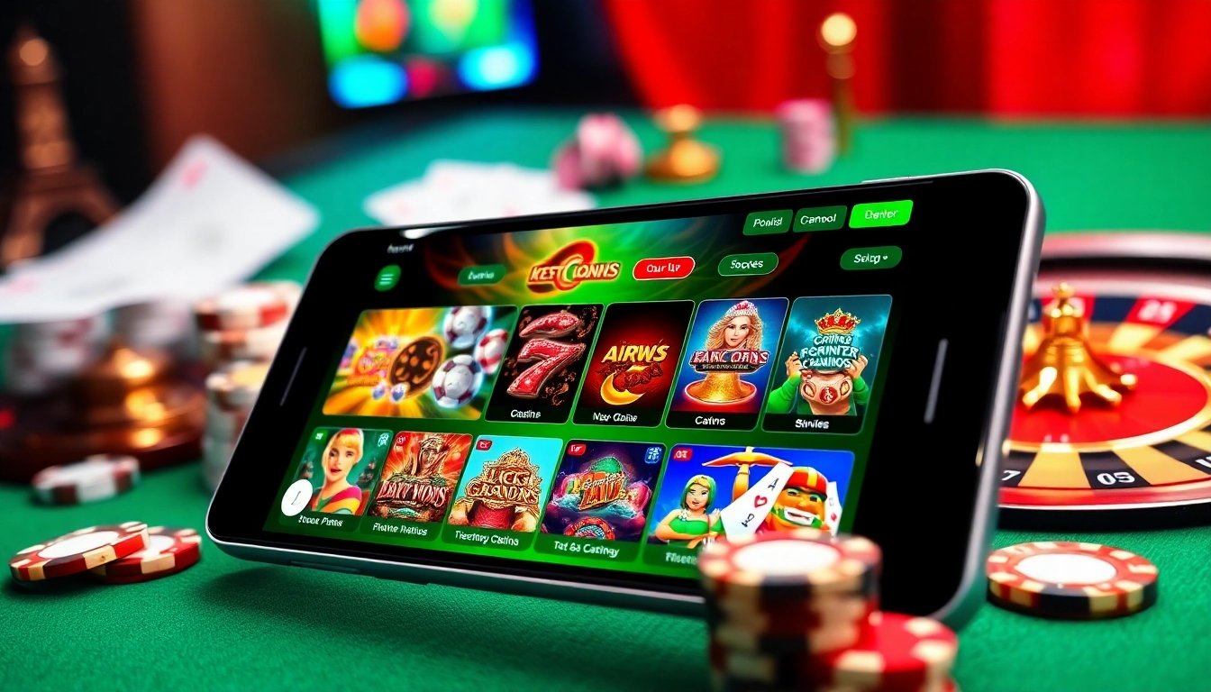 Explore lively gameplay options at the best online casinos for Canada with a vibrant gaming interface.