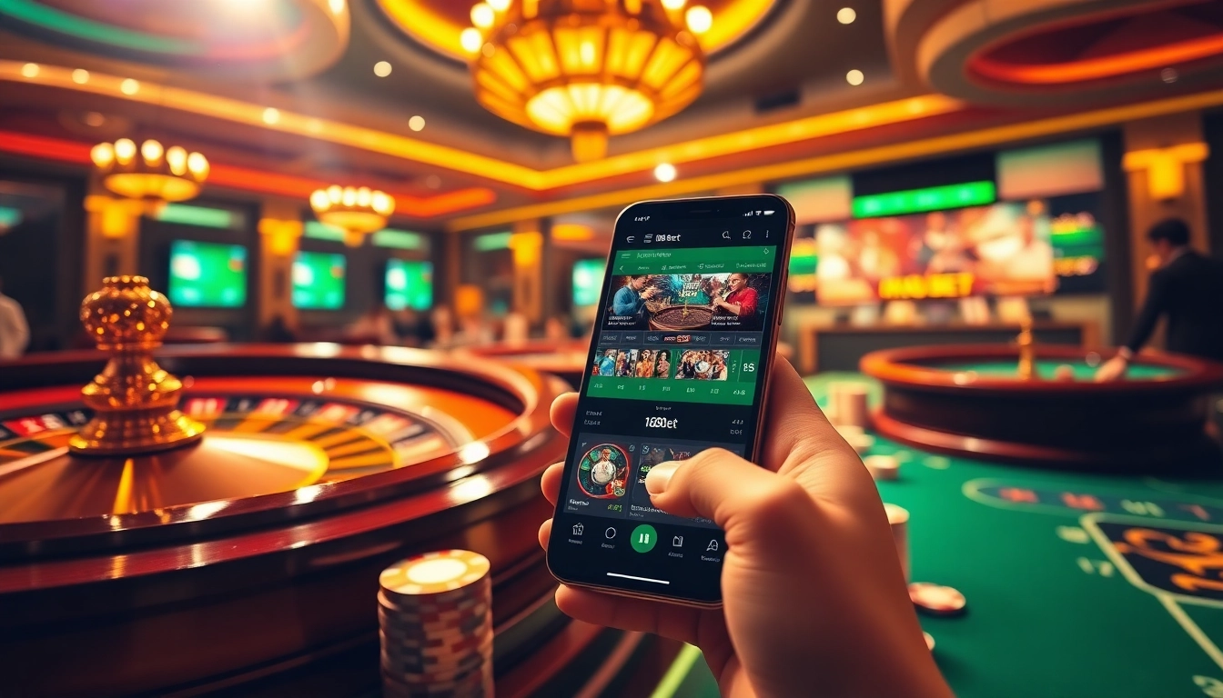 Experience the thrill of gambling at 188bet with vibrant casino visuals and dynamic betting action.