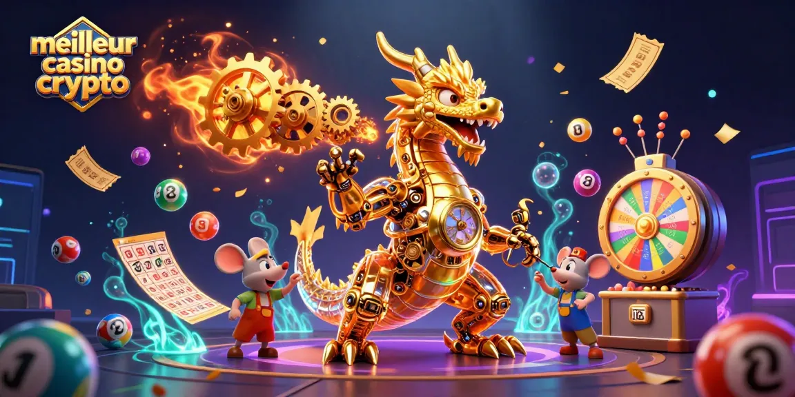 Découvrez le meilleur casino crypto avec des dragons dorés et des éléments de bingo dynamiques.