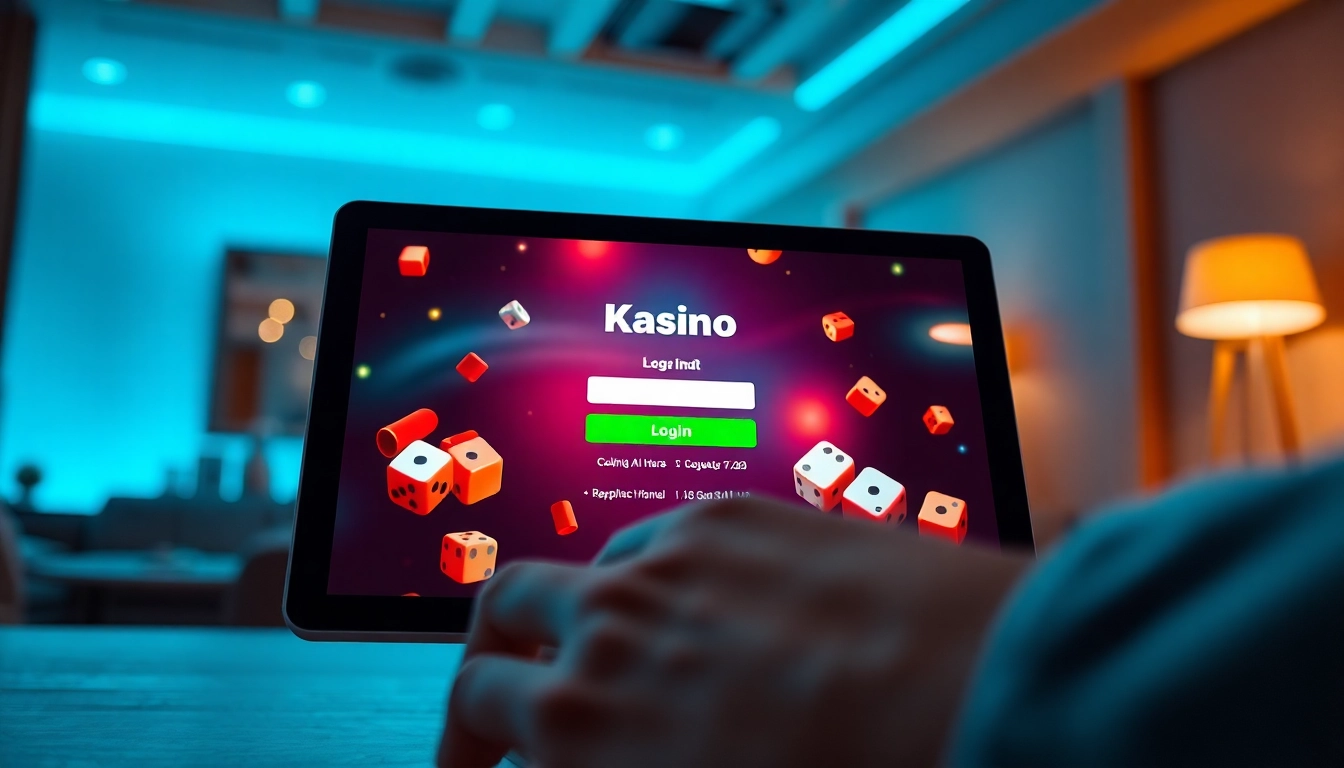 Login ke kasinojitu dengan tampilan antarmuka yang menarik dan modern.