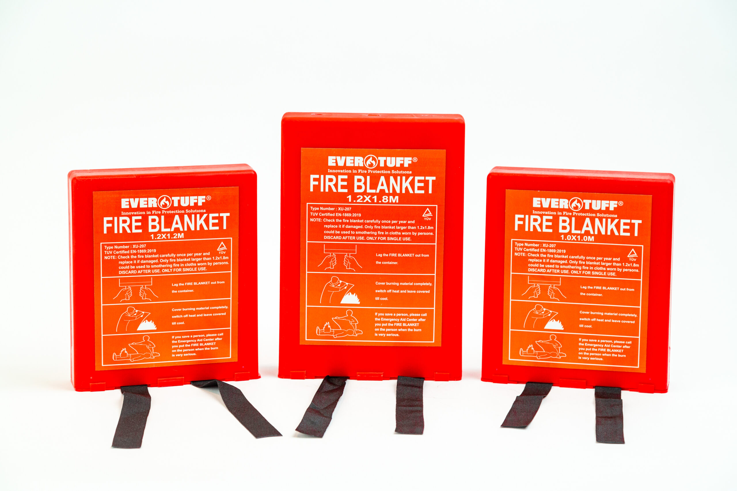 Premium EN1869 Fire Blanket for Automotive and Construction Use