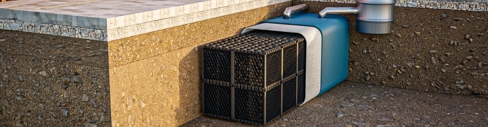 Advanced Underground Stormwater Modules with Reliable Buckles