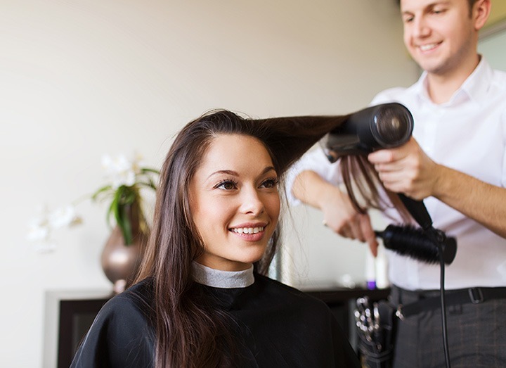 Stylish Hair Dryer for Frizzy Hair with Luxury Look