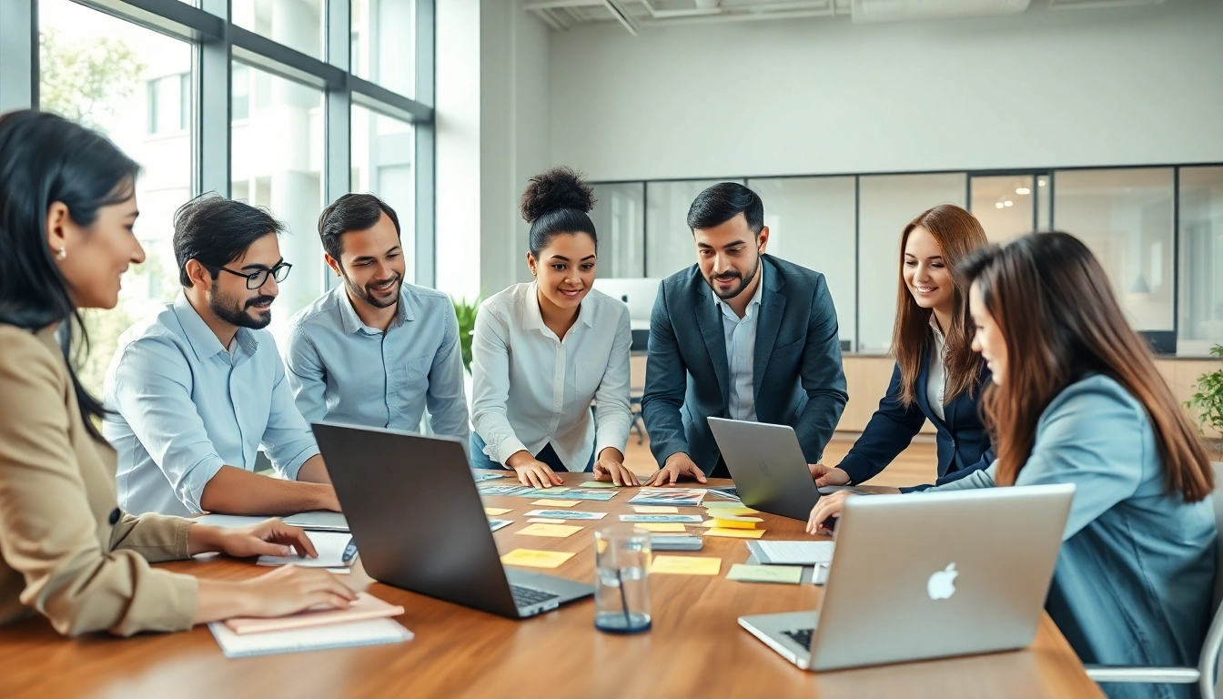 Marketing-Strategien entwickeln und optimieren durch das kreative Team einer Webdesign-Agentur.