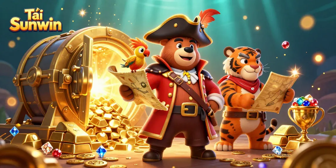 Experience the gaming adventure in Tải Sunwin with thrilling treasures and dynamic casino elements.
