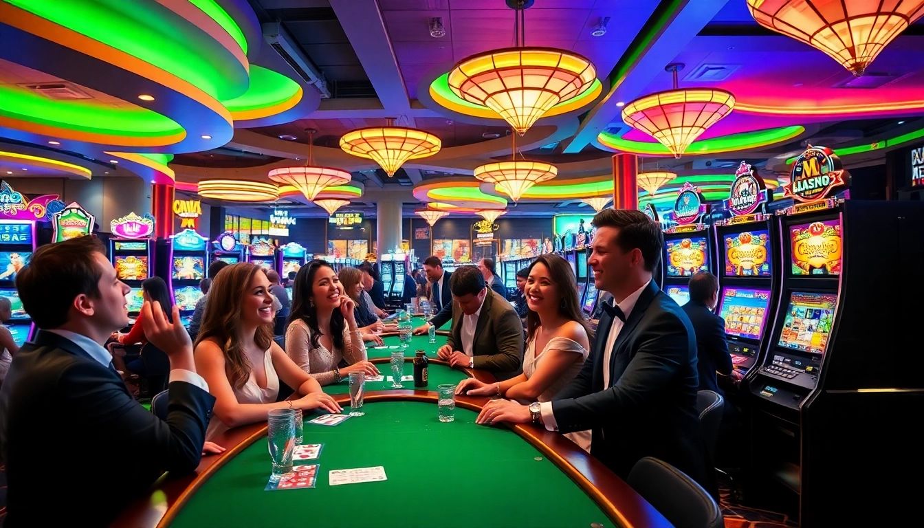 Experience the thrill of Non gamstop Casino Uk with vibrant gaming scenes and exciting players.