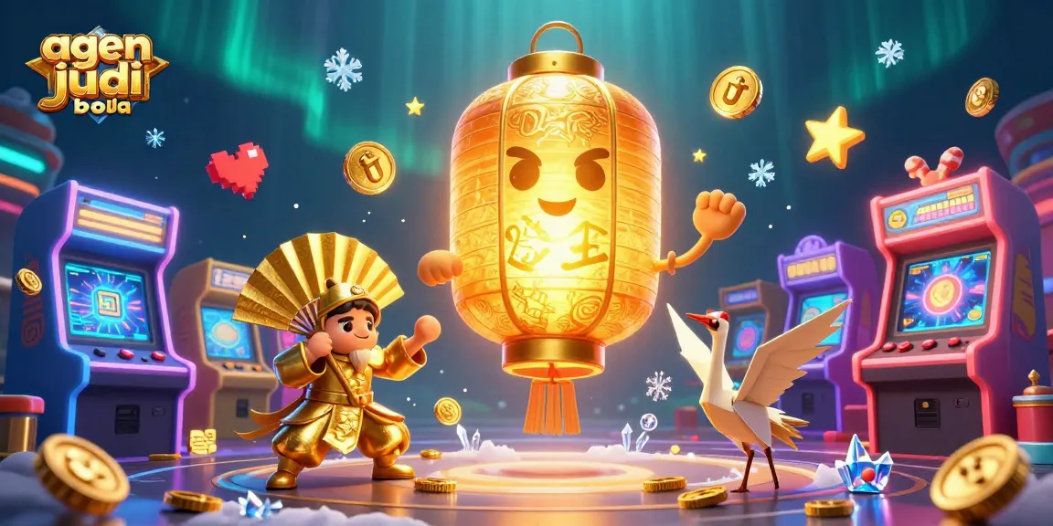 Experience thrilling bets at agen judi bola with vibrant 3D illustrations of exciting gambling adventures.