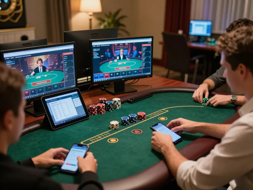 Engage in fb88 đăng nhập for a modern online poker experience with players at home.