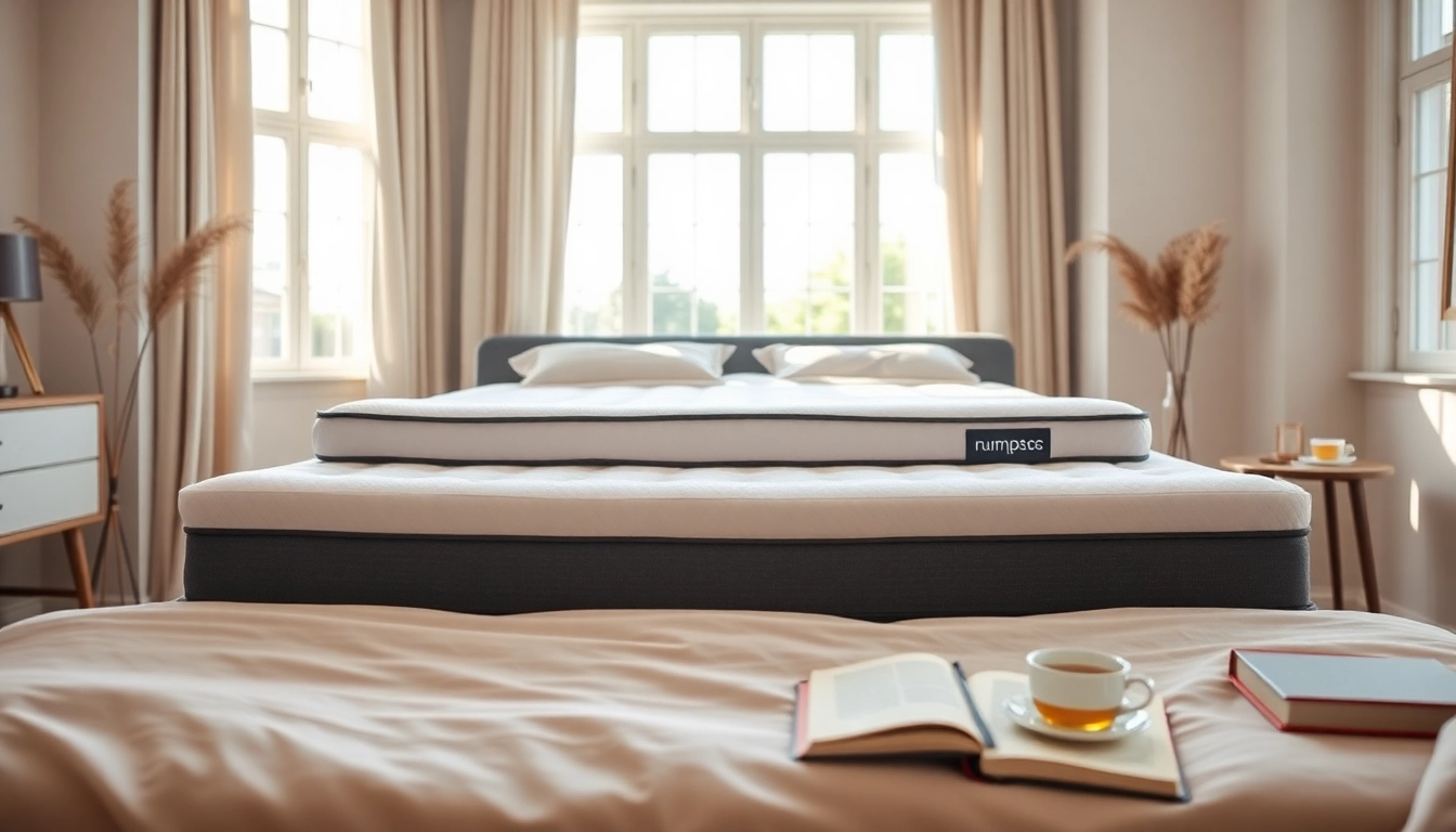 Enhance your sleep with the 10 in memory foam mattress featuring a luxurious design and texture.