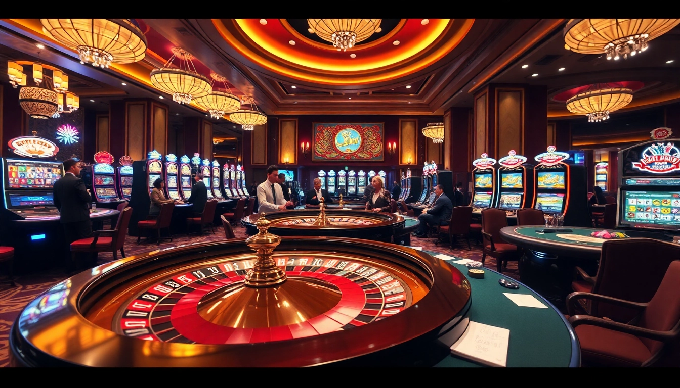 Experience the thrill of gambling at sinbet.ink with vibrant casino visuals and engaging games.