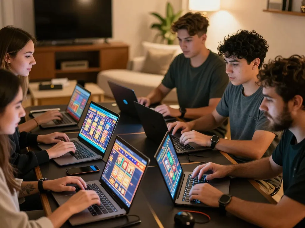 Engaging players at home with เว็บตรงสล็อต interface, showcasing exciting gameplay on devices