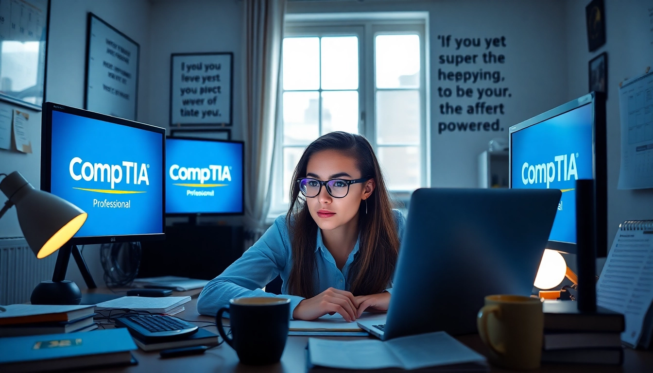 Pay someone to do my comptia exam in a professional online setting with study tools and focused ambiance.