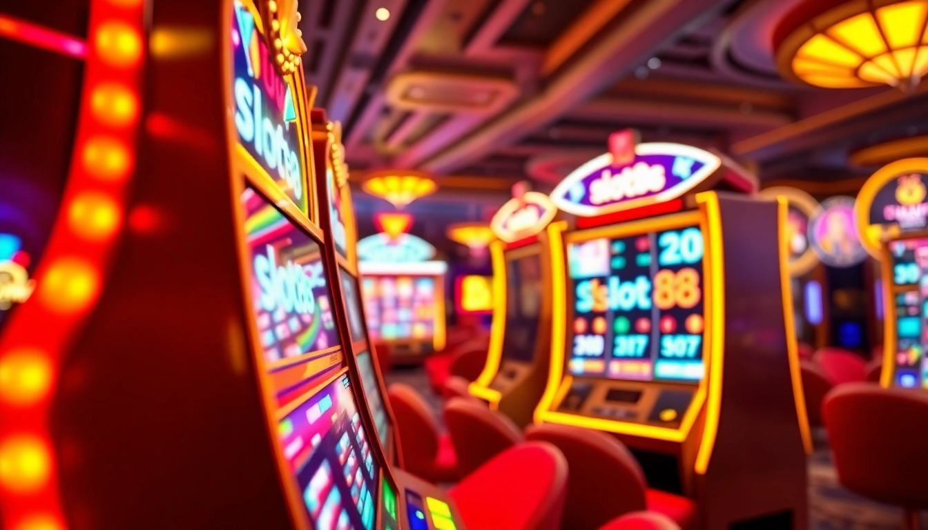 Rasakan keseruan slot88 saat bermain di mesin slot digital bercahaya