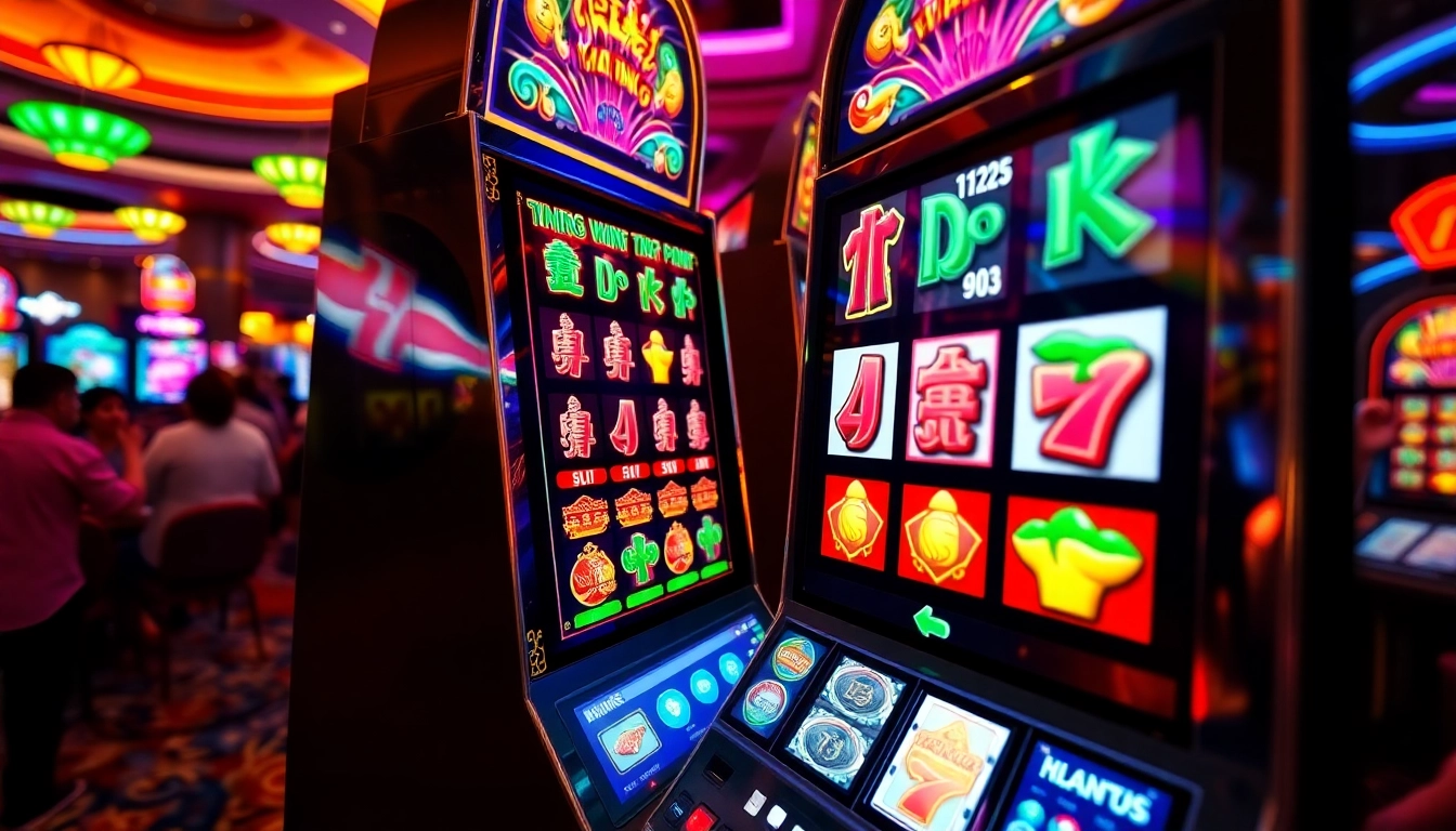 Menangkan permainan mahjong slot yang penuh warna dengan desain ubin yang rumit.