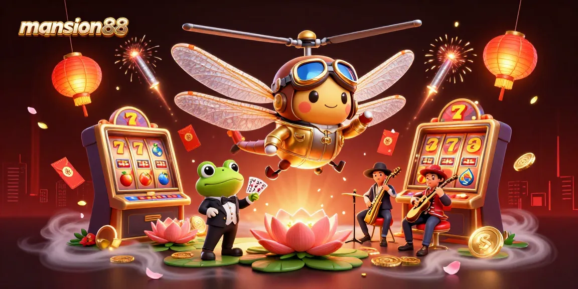 Experience exciting gameplay at mansion88 with 3D dynamic elements, vivid casino atmosphere, and engaging characters.