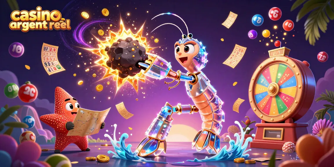 Plongez dans l'univers du casino argent réel avec des personnages explosifs et des éléments de jeu captivants.