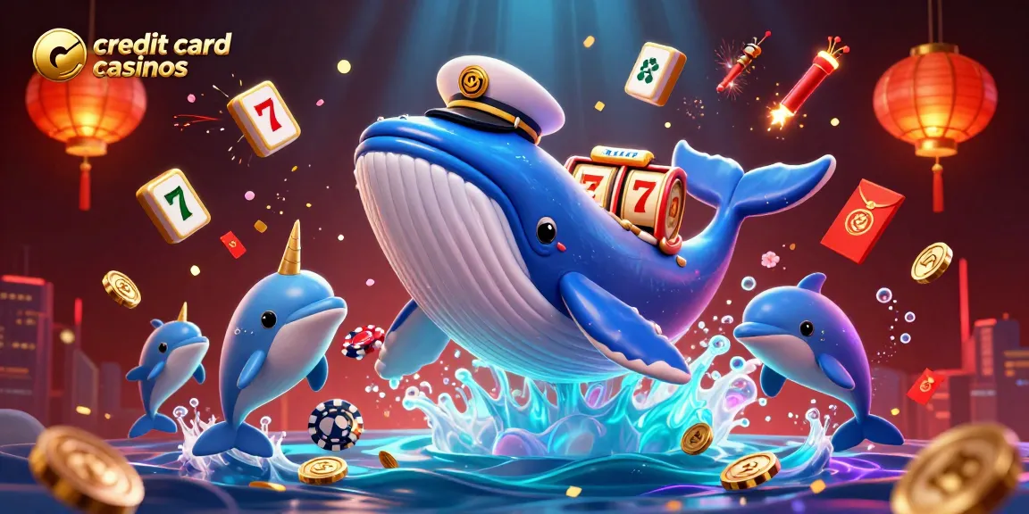 Engage with exciting credit card casinos showcasing vibrant 3D characters and game elements in a dynamic scene.