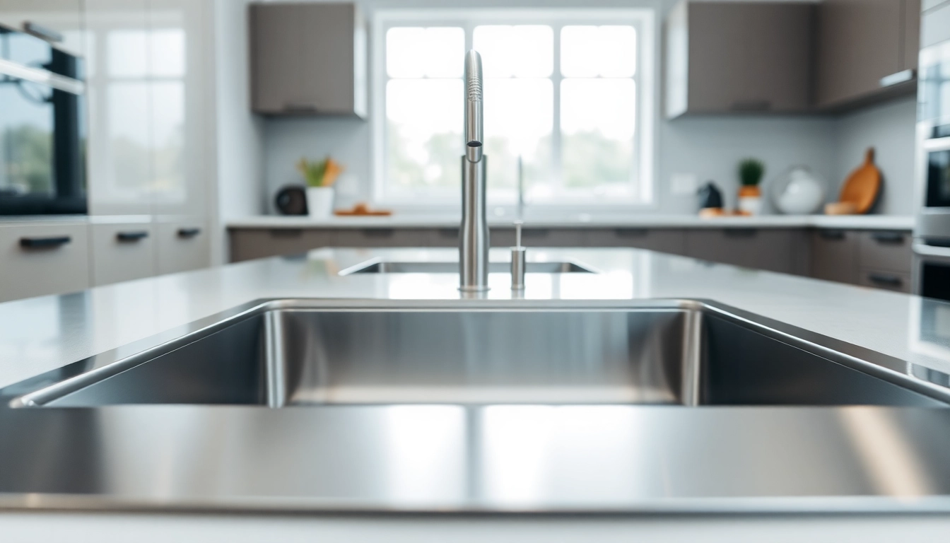 Find a stunning stainless steel kitchen sink near me, perfect for modern kitchens.