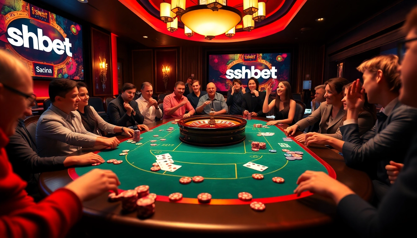 Playing cards and poker chips at a vibrant casino table during a shbet game.