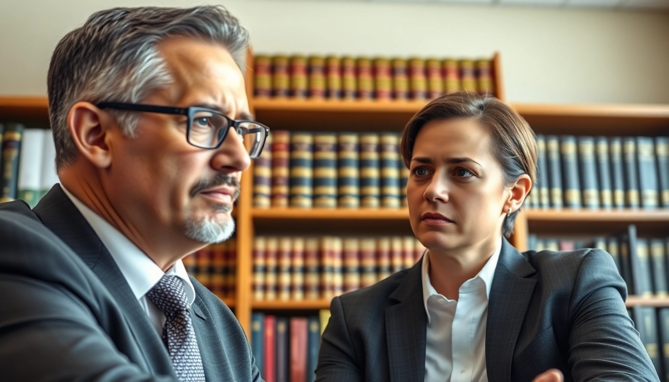 Helping clients secure justice with Orlando Injury Lawyer in a professional consultation setting.