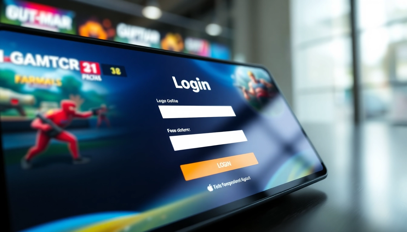 Masuk ke jentoto login dengan antarmuka modern dan menarik di perangkat digital.