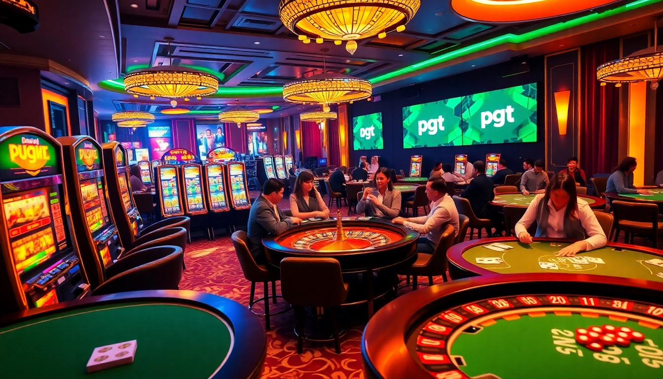 Experience immersive gaming with pg soft slot machines and vibrant casino action.