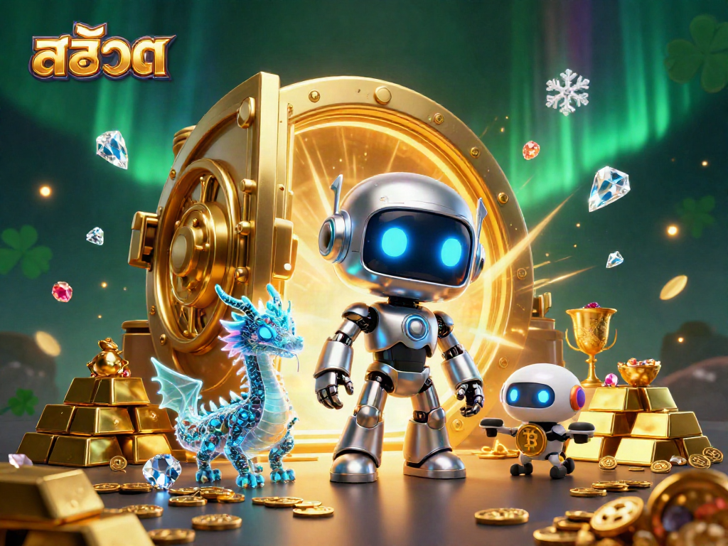 Spin the สล็อต reels in a vibrant 3D casino world filled with treasures and jackpots.
