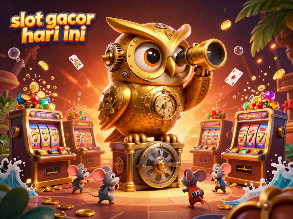 Menangkan slot gacor hari ini dengan perolehan jackpot dari mesin slot yang penuh warna.