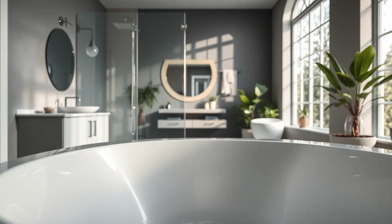 Gestalten Sie die sonni Duschkabine modern und elegant in einem zeitgenössischen Badezimmer.