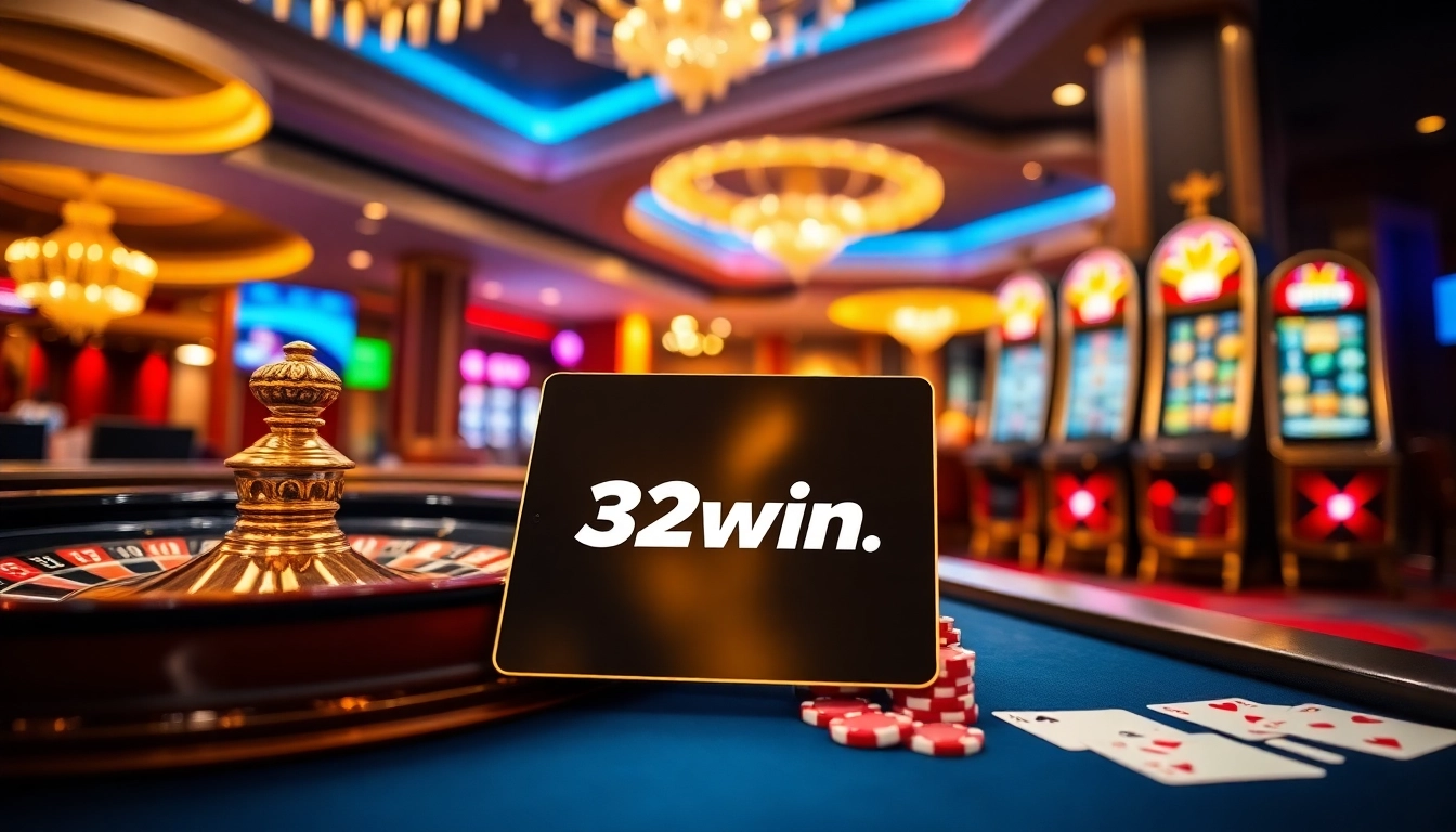 Place your bets at 32win.com with exciting casino games and vibrant tables.