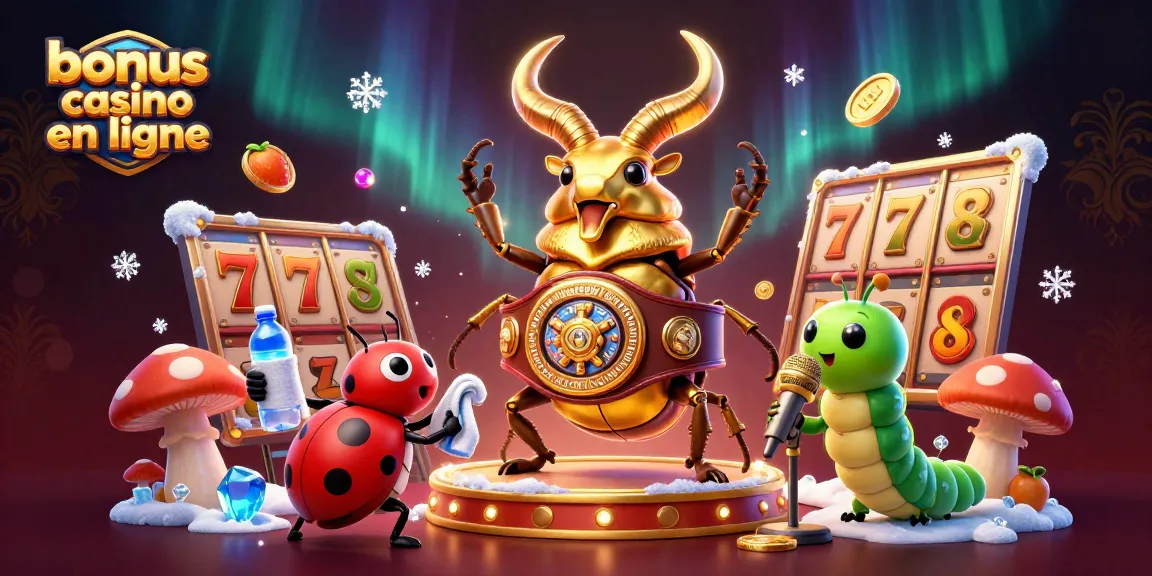 Profitez des bonus de casino en ligne avec des machines à sous colorées et des symboles de chance