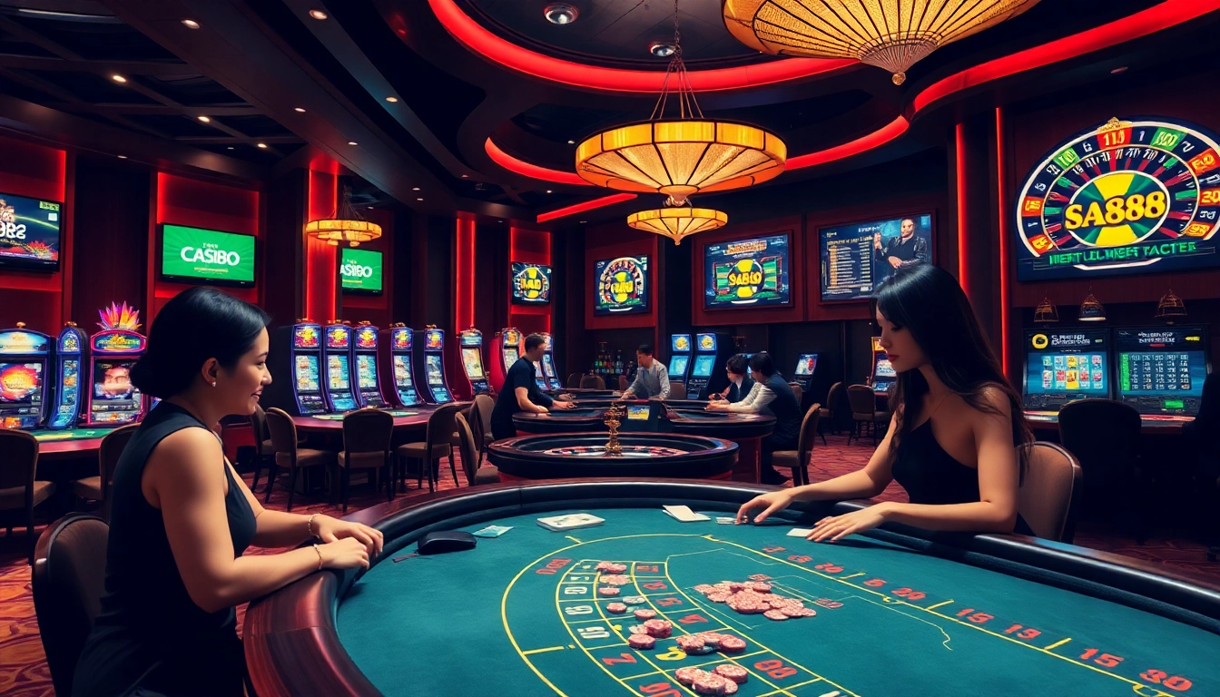Experience the thrill at nhà cái sa88 with luxury casino games and exciting betting opportunities.