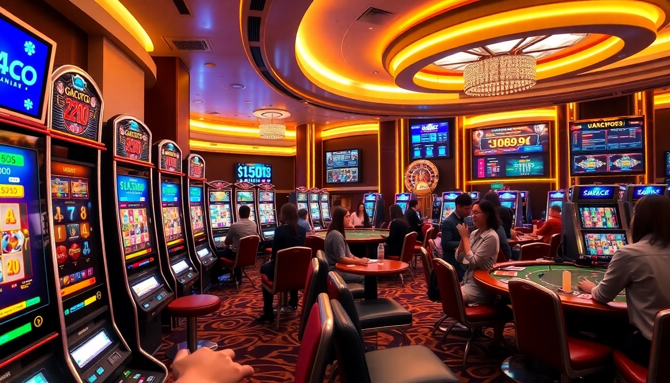 Experience the thrill of playing slot88 gacor at vibrant casino slot machines.
