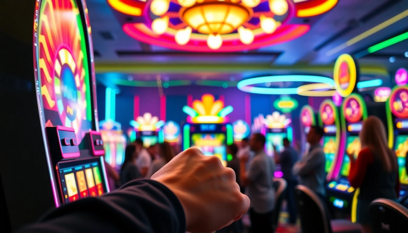 Istana777 memperlihatkan pengalaman bermain slot yang seru di lingkungan kasino yang hidup.