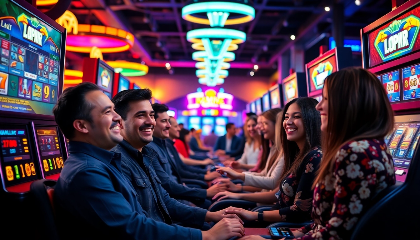Menang di slot dengan depo 5k dana, pemain larut dalam perayaan di kasino.
