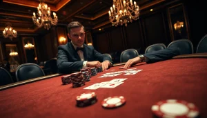 Masuk ke komengtoto login dengan tampilan meja poker yang elegan dan suasana tinggi.