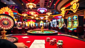 Experience thrilling gameplay at https://xx88.pizza/ with stunning casino visuals including poker tables and slot machines.