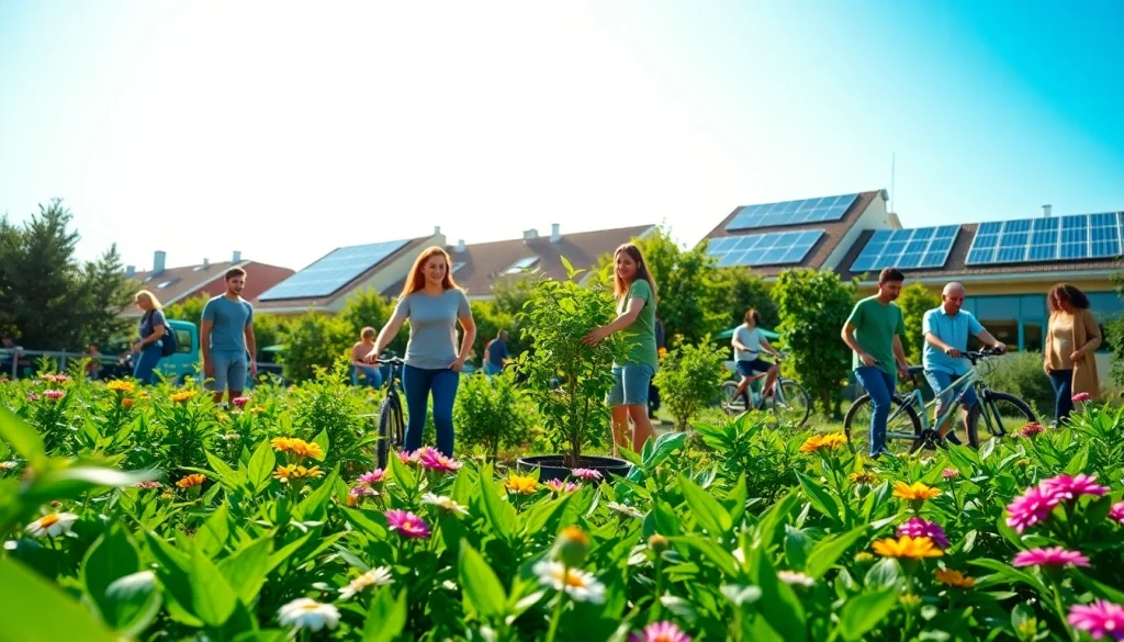 Engage with sustainable living practices showcased on https://www.unsustainablemagazine.com through eco-friendly community activities.