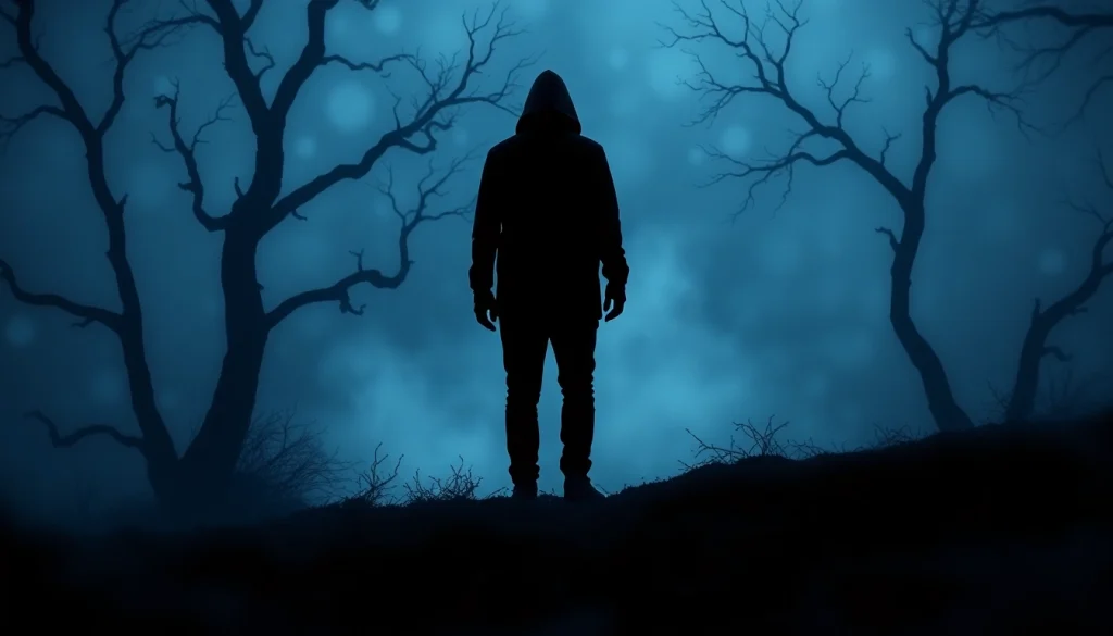 Engage with an intriguing thriller book featured on a mysterious foggy forest cover.