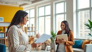 Engaging scene depicting maid visa services Dubai support from a professional immigration consultant.