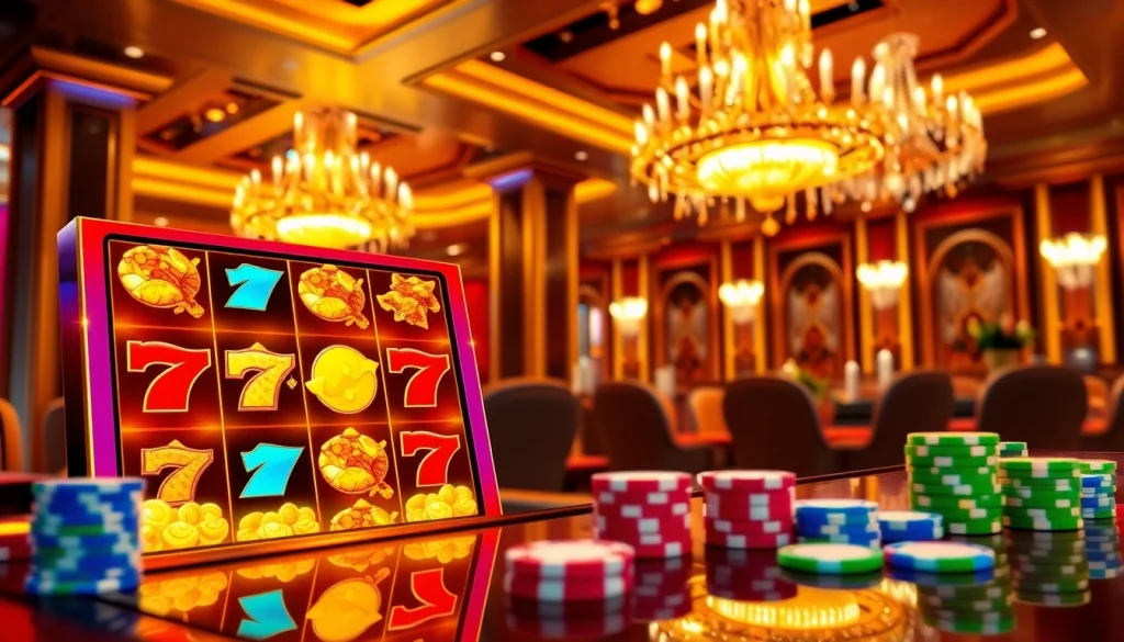 Putar dan menangkan hadiah besar melalui luxury777 slot yang bertema kasino mewah.