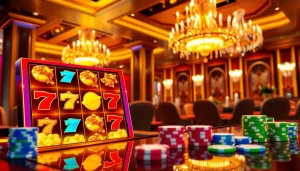 Putar dan menangkan hadiah besar melalui luxury777 slot yang bertema kasino mewah.